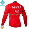 Homme Maillot vélo Hiver Thermal Arkea Bb Hotels Excalibur 2024